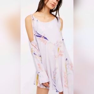 Free People Lilac Tunic